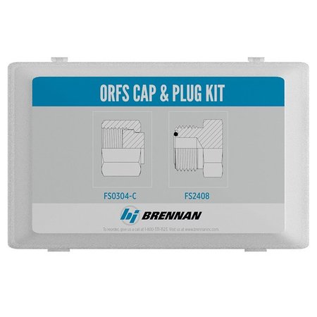 ORFS CAP AND PLUG KIT WITH BOX -  BRENNAN INDUSTRIES, KT1004-ORFS